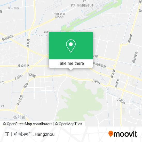 正丰机械-南门 map