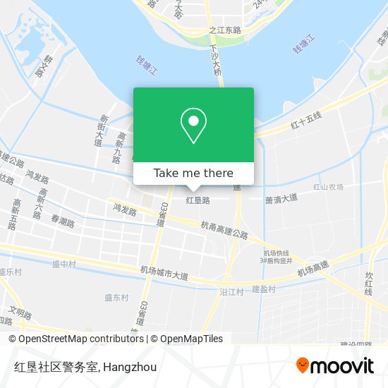 红垦社区警务室 map