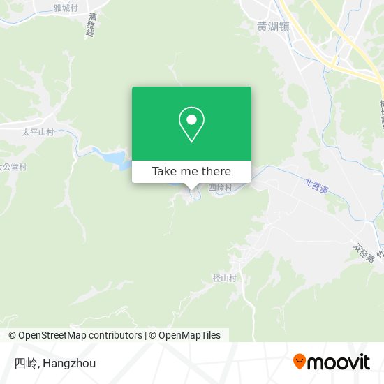 四岭 map