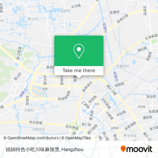 娟娟特色小吃川味麻辣烫 map