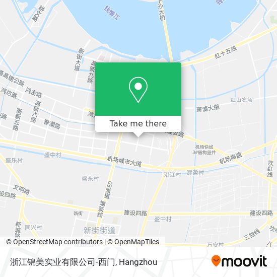 浙江锦美实业有限公司-西门 map