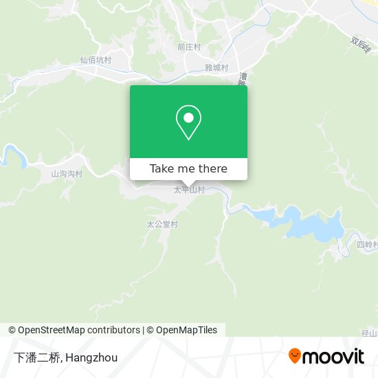 下潘二桥 map