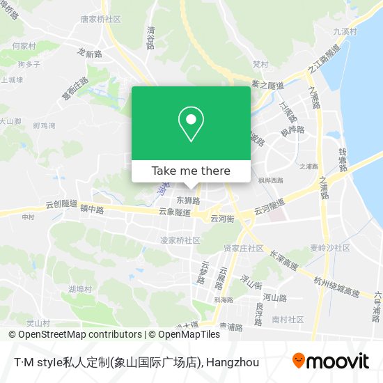 T·M styIe私人定制(象山国际广场店) map