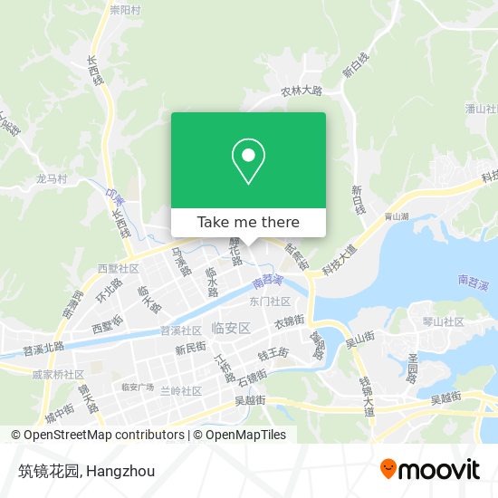 筑镜花园 map