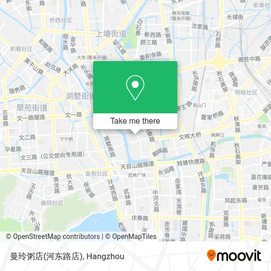 曼玲粥店(河东路店) map