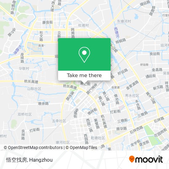 悟空找房 map