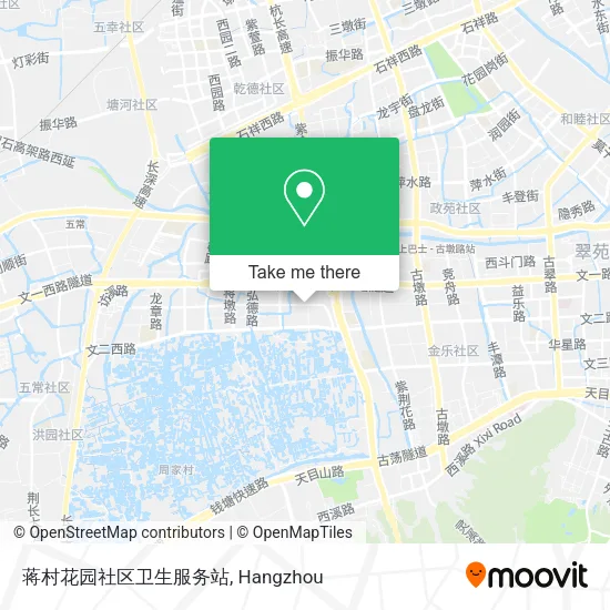 蒋村花园社区卫生服务站 map