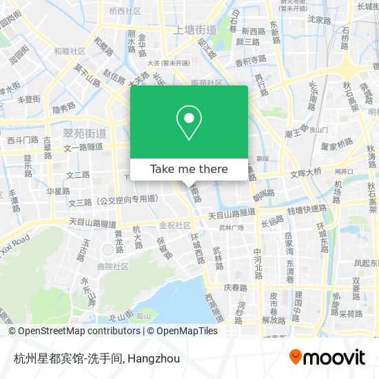 杭州星都宾馆-洗手间 map