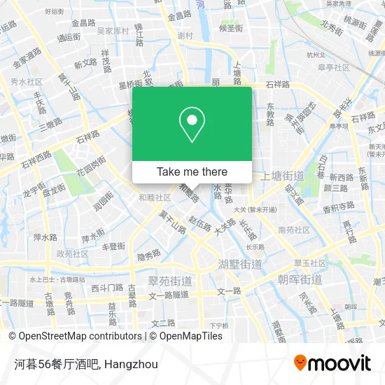 河暮56餐厅酒吧 map