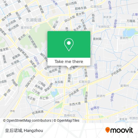 皇后珺城 map