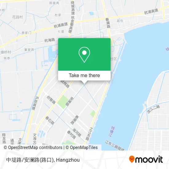 中堤路/安澜路(路口) map