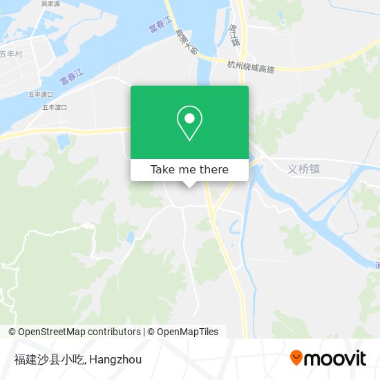 福建沙县小吃 map