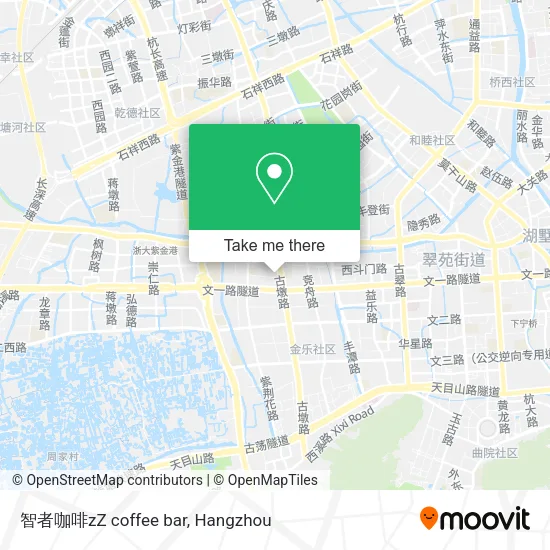 智者咖啡zZ coffee bar map