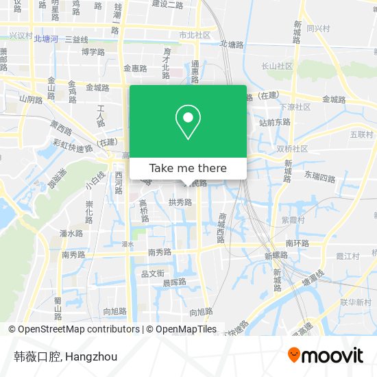 韩薇口腔 map