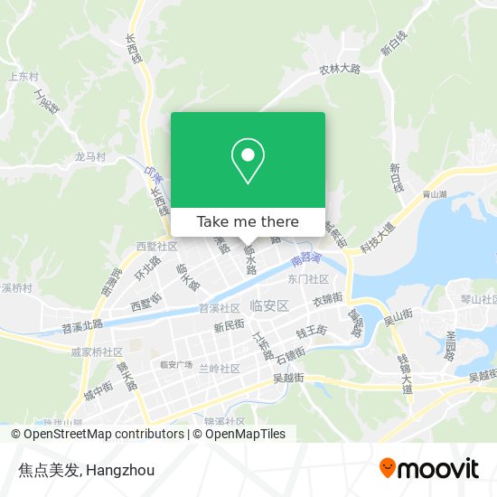 焦点美发 map