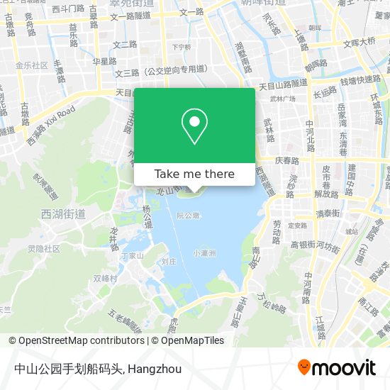 中山公园手划船码头 map