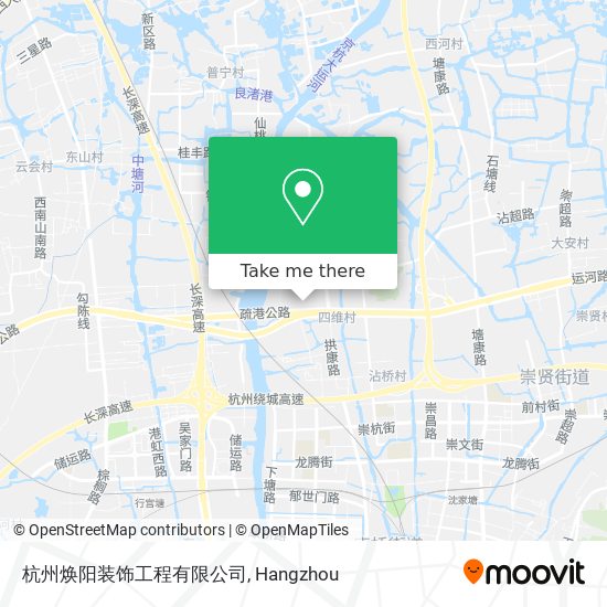 杭州焕阳装饰工程有限公司 map