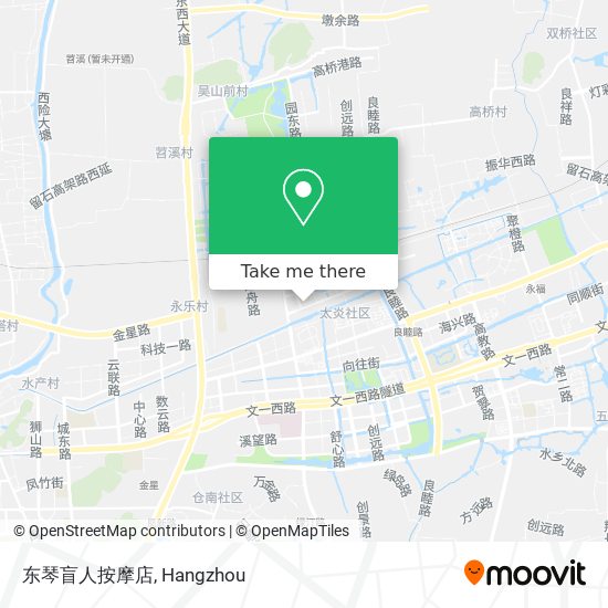 东琴盲人按摩店 map