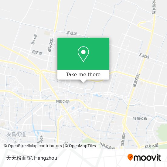 天天粉面馆 map
