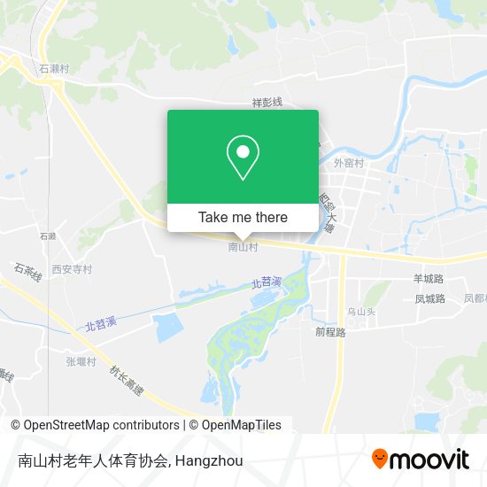 南山村老年人体育协会 map