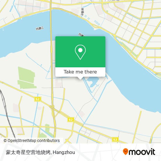 蒙太奇星空营地烧烤 map
