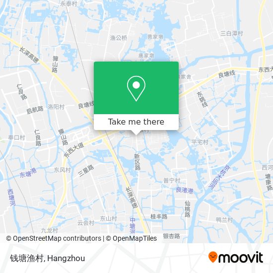 钱塘渔村 map