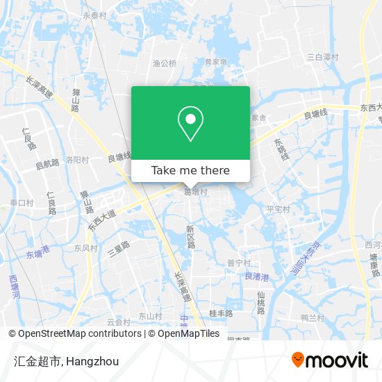 汇金超市 map