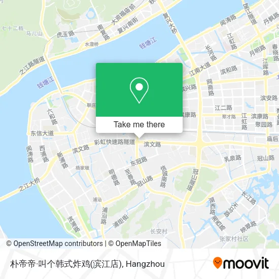 朴帝帝·叫个韩式炸鸡(滨江店) map