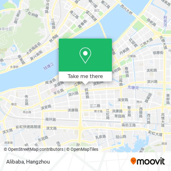 Alibaba map