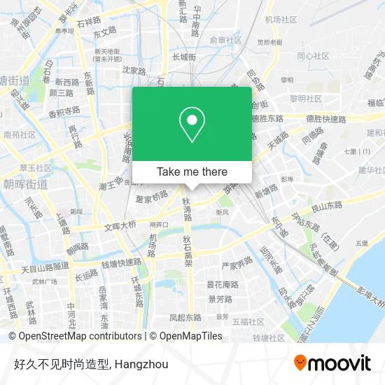 好久不见时尚造型 map