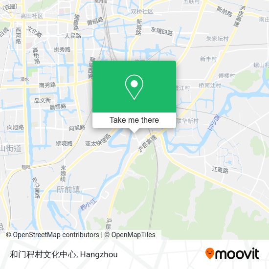 和门程村文化中心 map