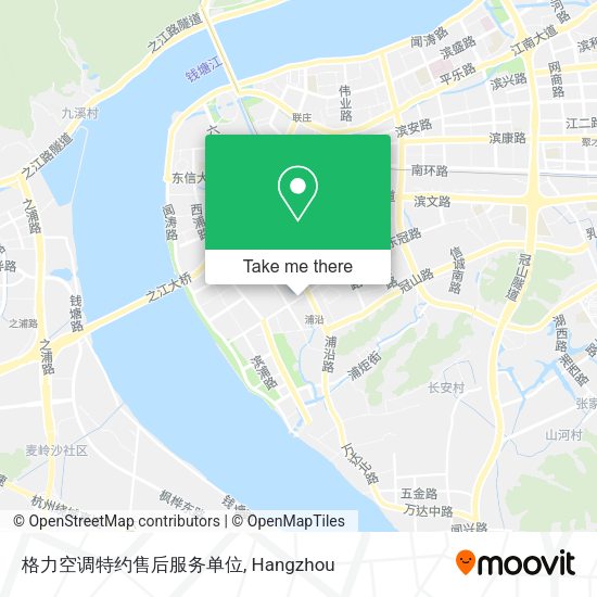 格力空调特约售后服务单位 map