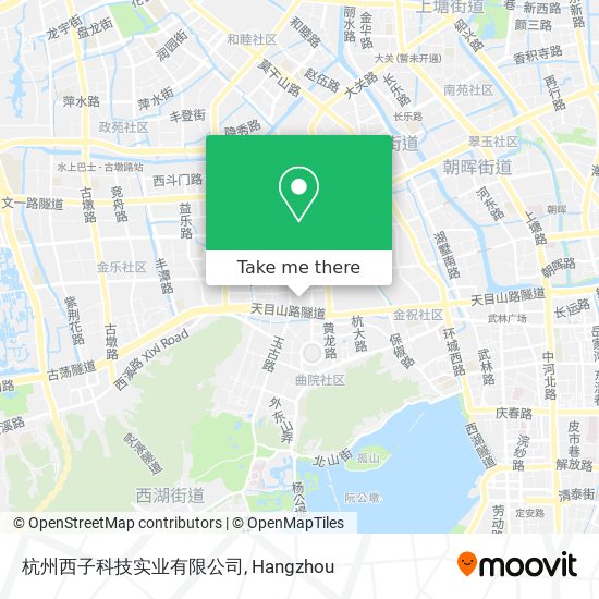 杭州西子科技实业有限公司 map