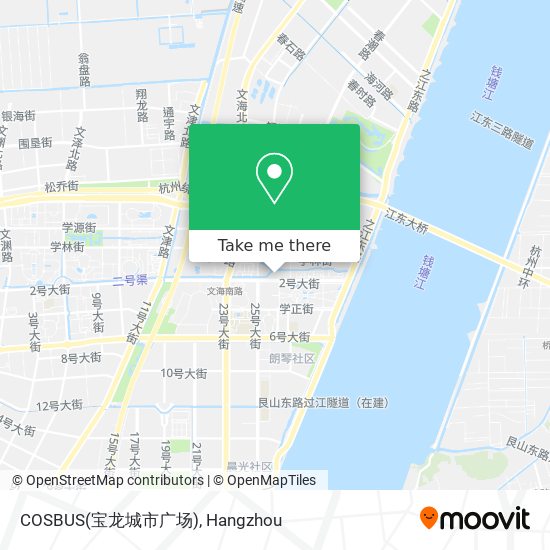 COSBUS(宝龙城市广场) map