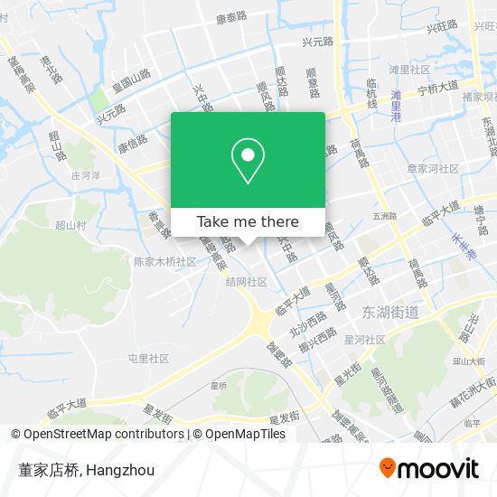 董家店桥 map