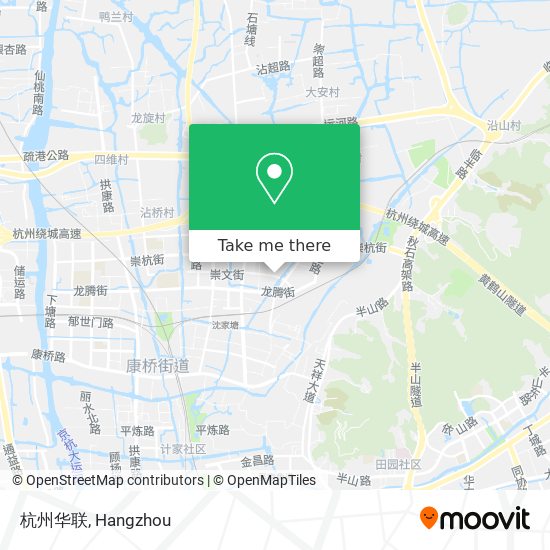 杭州华联 map