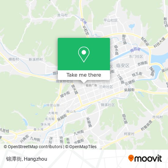 锦潭街 map