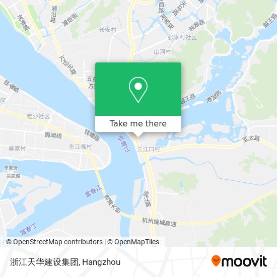 浙江天华建设集团 map