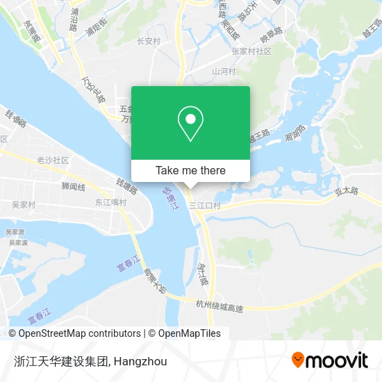 浙江天华建设集团 map