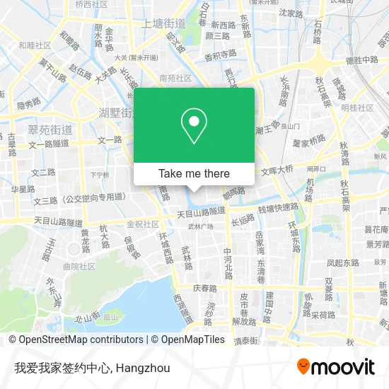 我爱我家签约中心 map