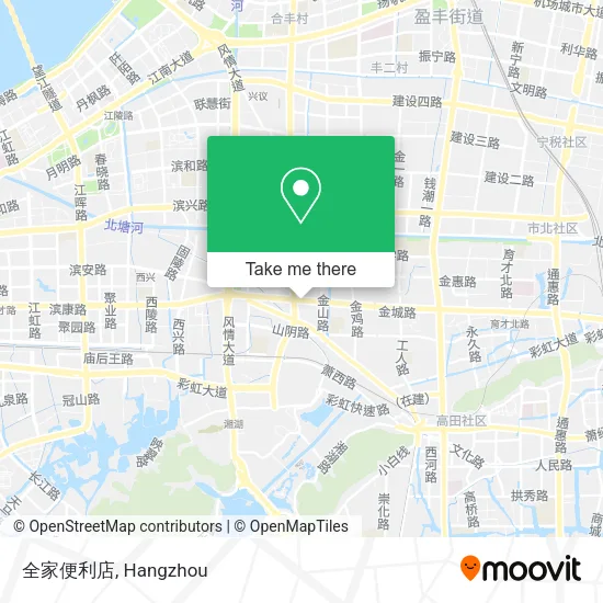 全家便利店 map