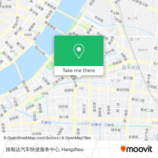 路顺达汽车快捷服务中心 map