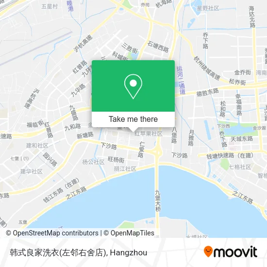 韩式良家洗衣(左邻右舍店) map