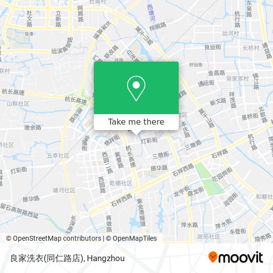 良家洗衣(同仁路店) map