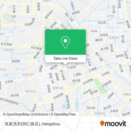良家洗衣(同仁路店) map