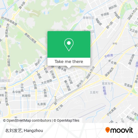 名刘发艺 map