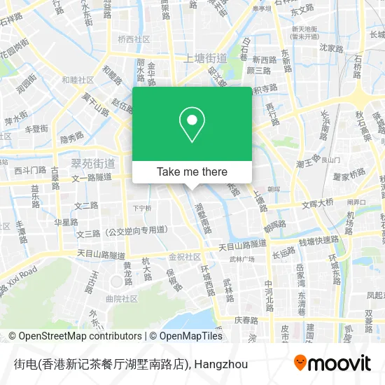 街电(香港新记茶餐厅湖墅南路店) map