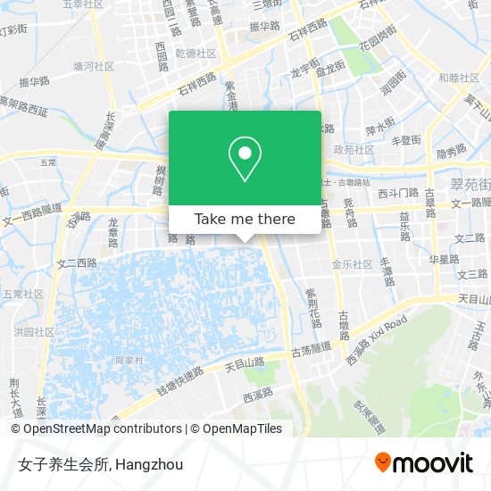 女子养生会所 map