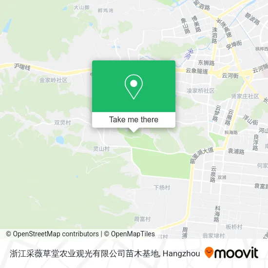 浙江采薇草堂农业观光有限公司苗木基地 map