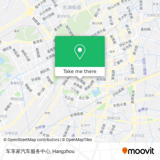 车享家汽车服务中心 map